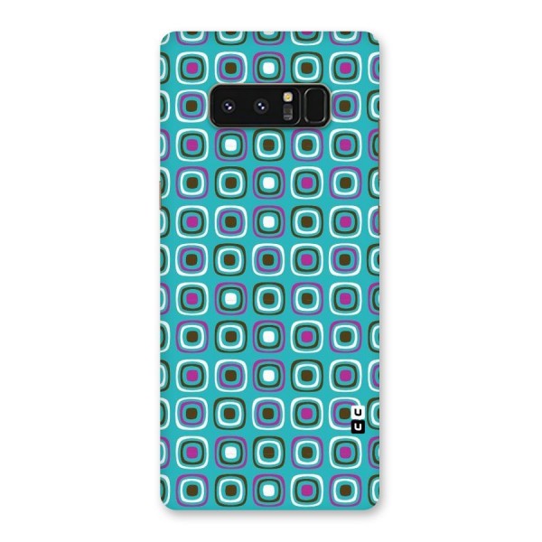 Boxes Tiny Pattern Back Case for Galaxy Note 8