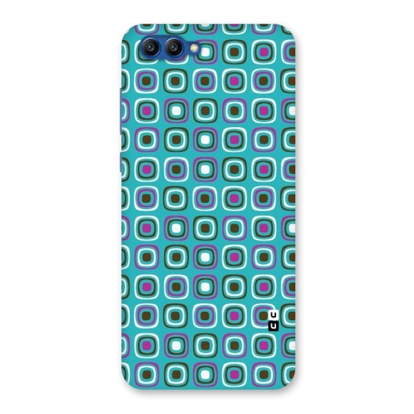 Boxes Tiny Pattern Back Case for Honor View 10