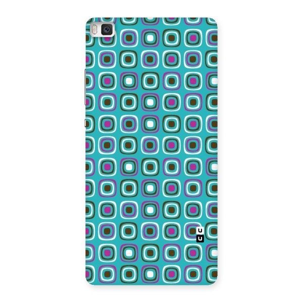 Boxes Tiny Pattern Back Case for Huawei P8