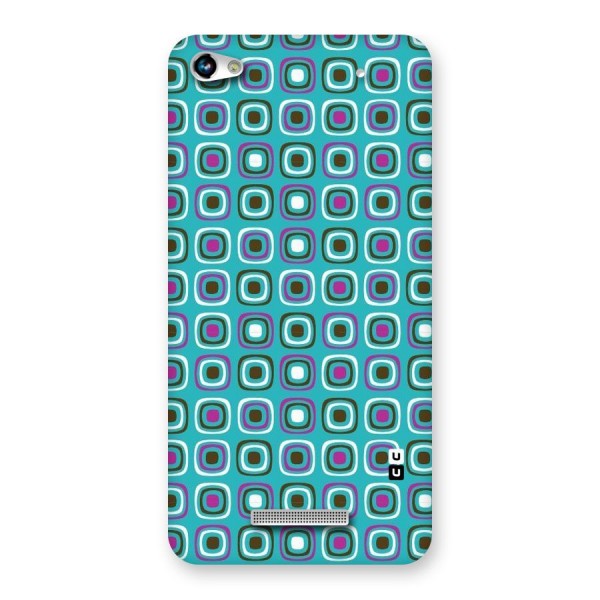 Boxes Tiny Pattern Back Case for Micromax Hue 2