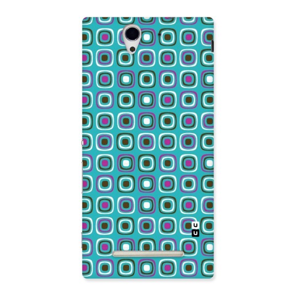 Boxes Tiny Pattern Back Case for Sony Xperia C3