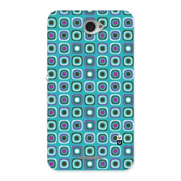 Boxes Tiny Pattern Back Case for Sony Xperia E4