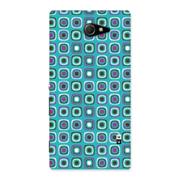 Boxes Tiny Pattern Back Case for Sony Xperia M2
