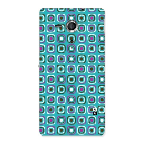 Boxes Tiny Pattern Back Case for Sony Xperia SP