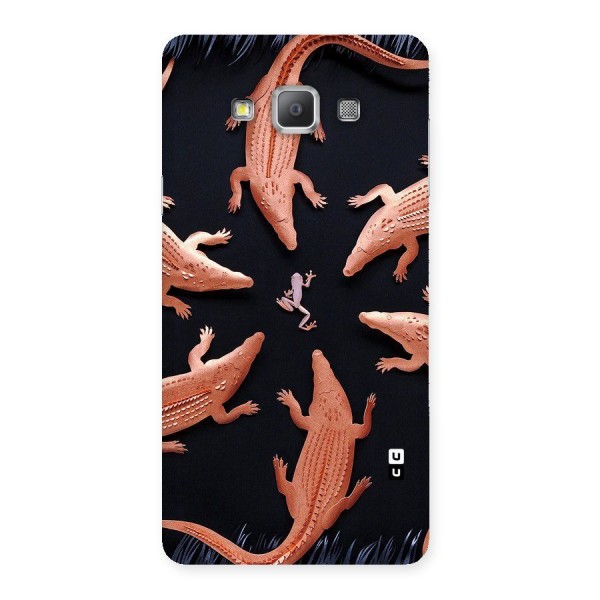 Brave Frog Back Case for Galaxy A7