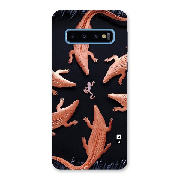 Brave Frog Back Case for Galaxy S10