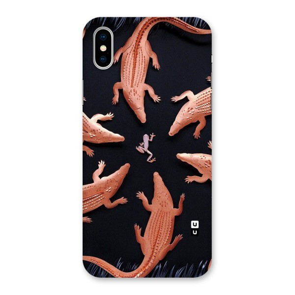Brave Frog Back Case for iPhone XS