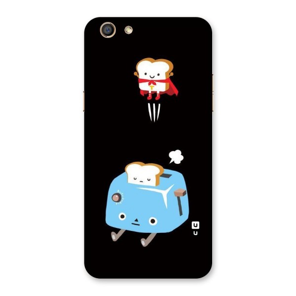 Bread Toast Back Case for Oppo F3