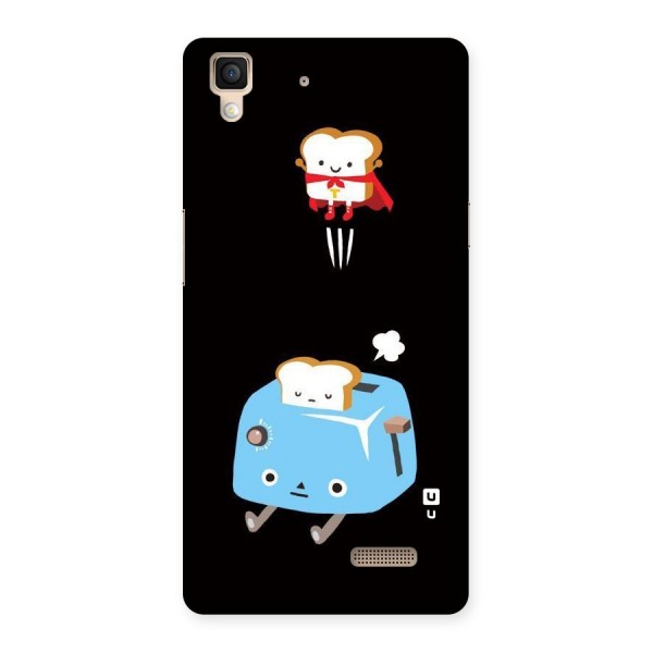 Bread Toast Back Case for Oppo R7