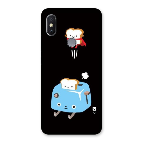 Bread Toast Back Case for Redmi Y2