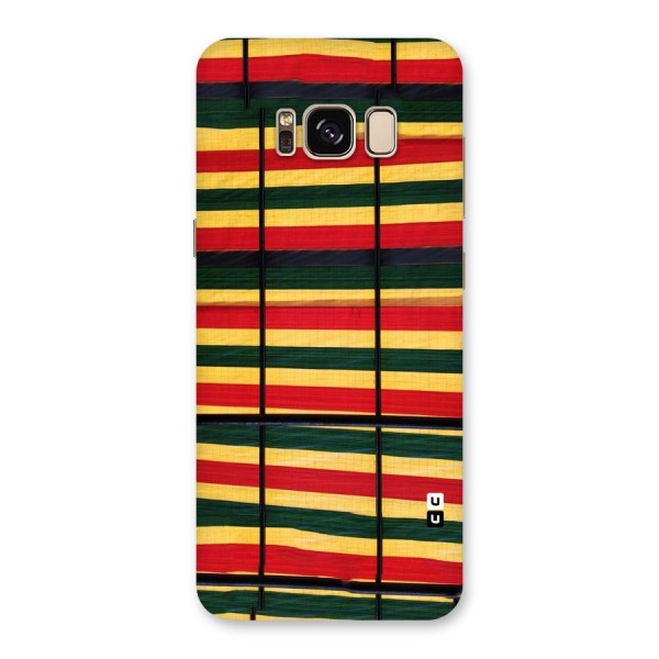 Bright Colors Lines Back Case for Galaxy S8