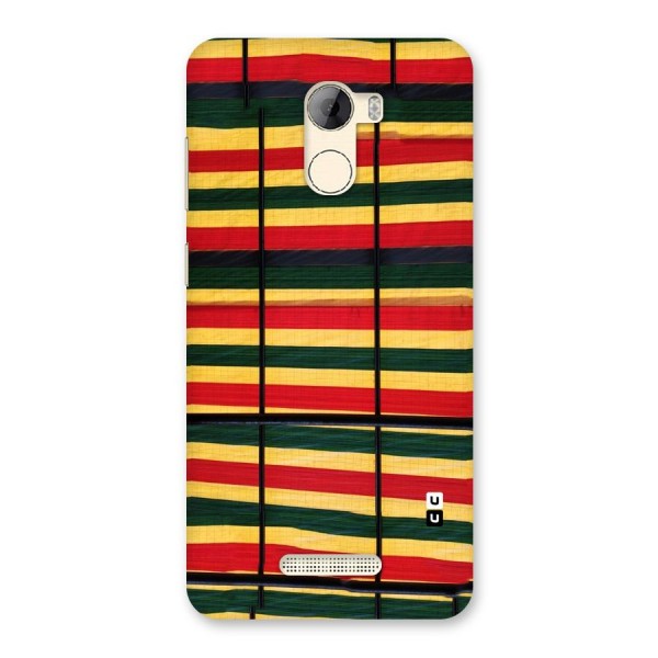 Bright Colors Lines Back Case for Gionee A1 LIte