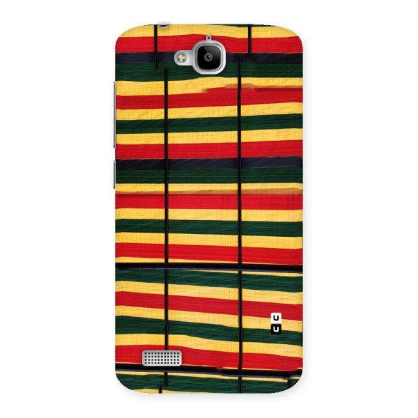 Bright Colors Lines Back Case for Honor Holly