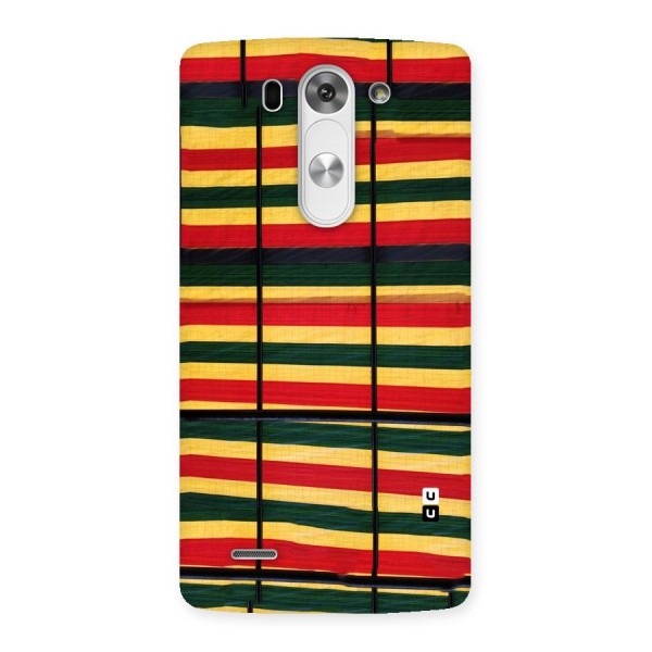 Bright Colors Lines Back Case for LG G3 Beat