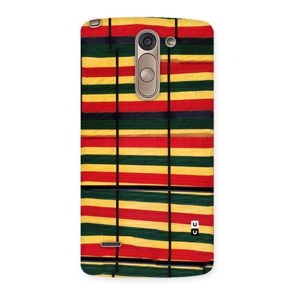 Bright Colors Lines Back Case for LG G3 Stylus