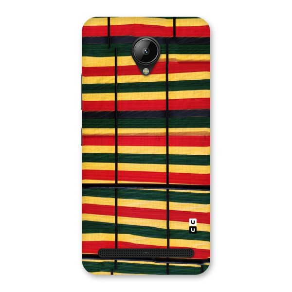 Bright Colors Lines Back Case for Lenovo C2