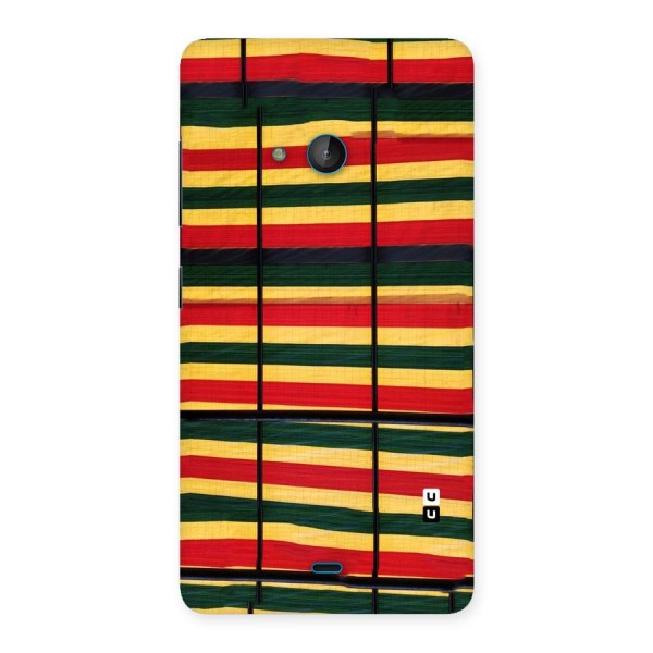 Bright Colors Lines Back Case for Lumia 540