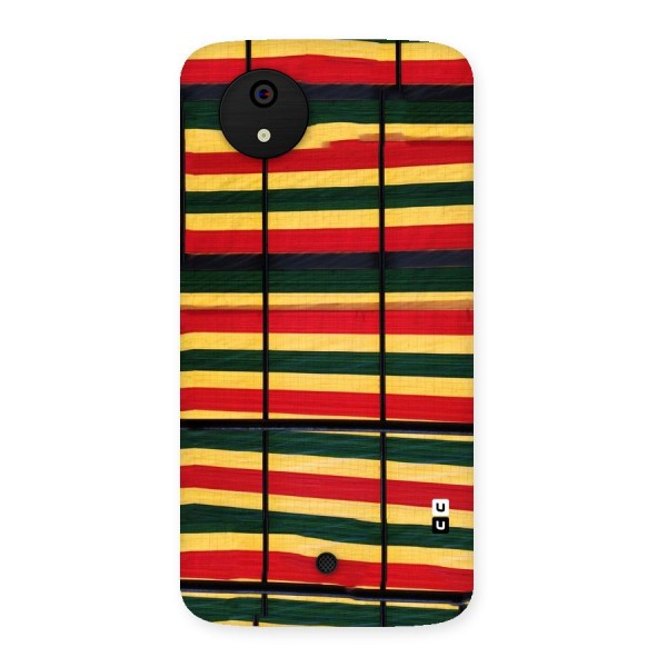Bright Colors Lines Back Case for Micromax Canvas A1