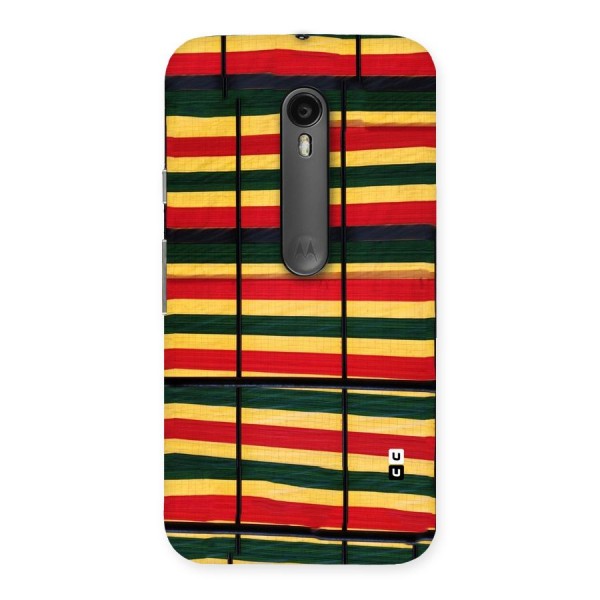 Bright Colors Lines Back Case for Moto G3