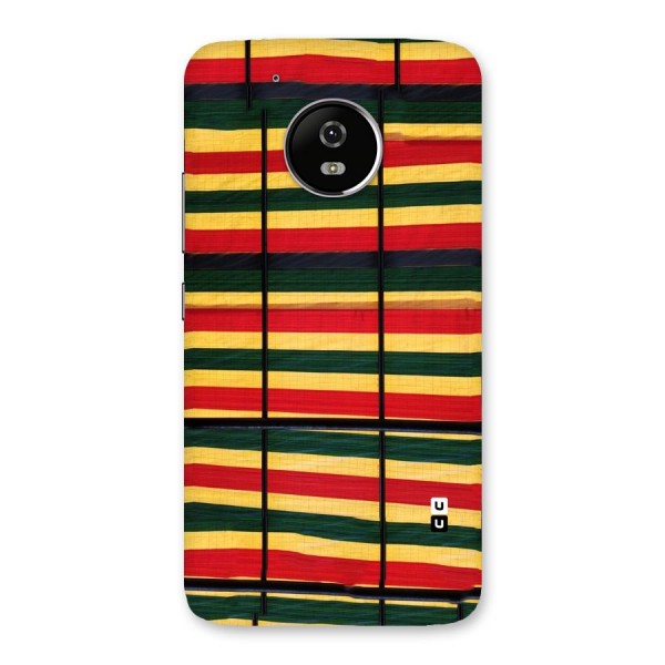 Bright Colors Lines Back Case for Moto G5