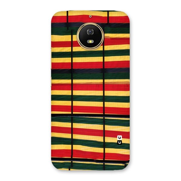 Bright Colors Lines Back Case for Moto G5s