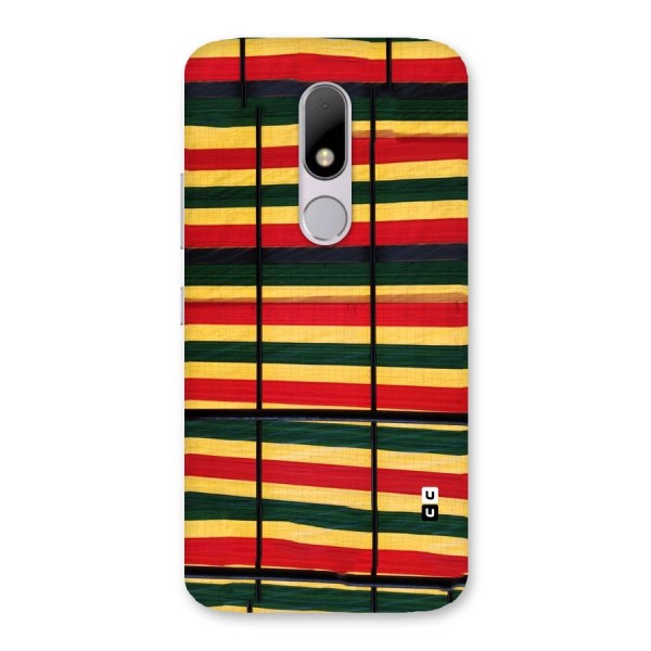 Bright Colors Lines Back Case for Moto M