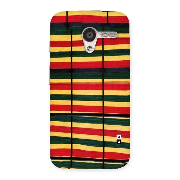 Bright Colors Lines Back Case for Moto X
