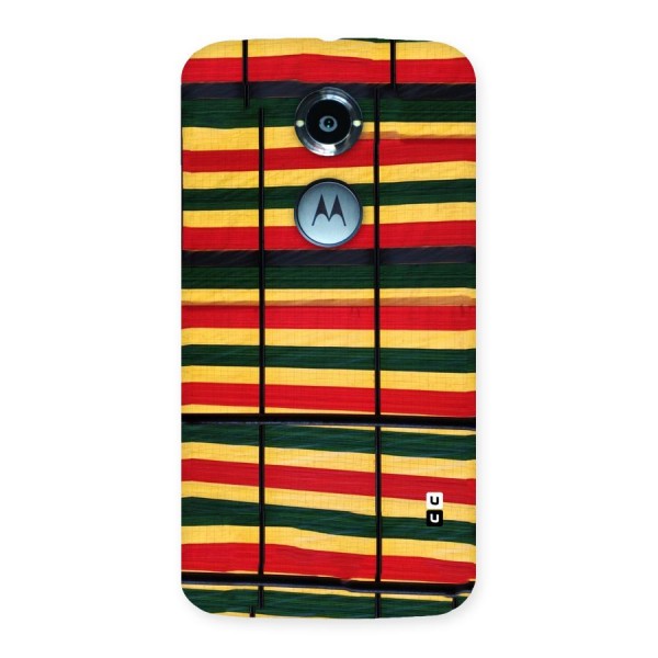 Bright Colors Lines Back Case for Moto X 2nd Gen