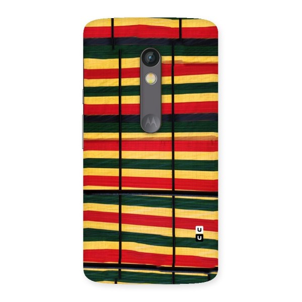 Bright Colors Lines Back Case for Moto X Play