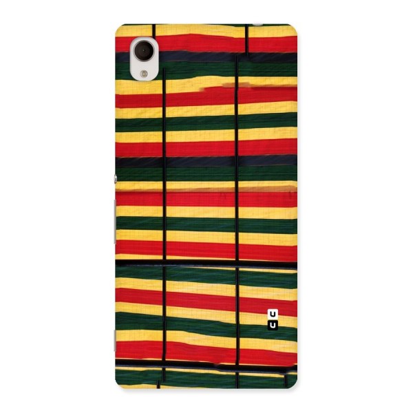 Bright Colors Lines Back Case for Sony Xperia M4