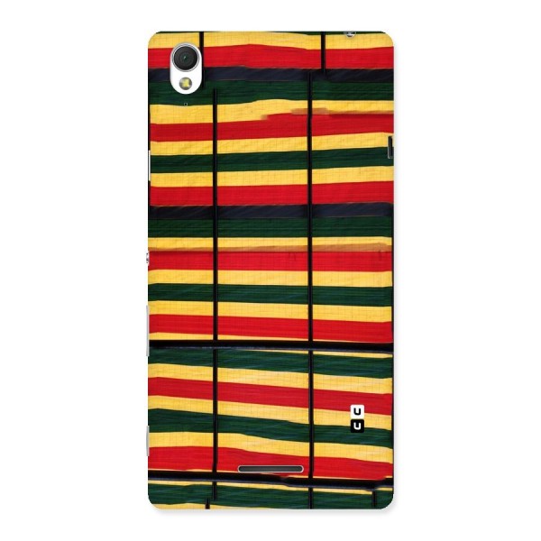 Bright Colors Lines Back Case for Sony Xperia T3