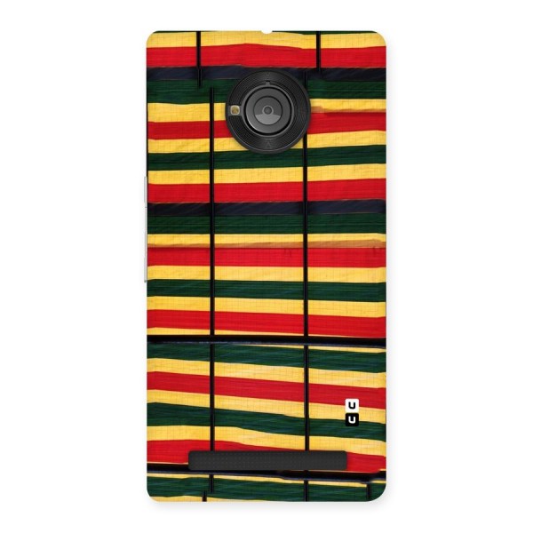 Bright Colors Lines Back Case for Yu Yuphoria