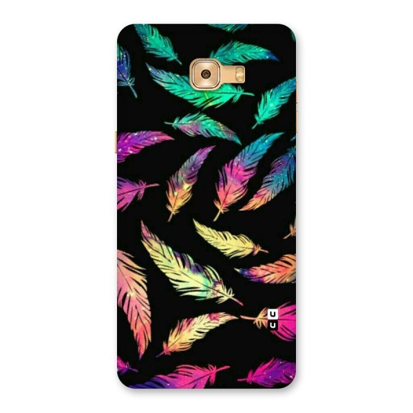 Bright Feathers Back Case for Galaxy C9 Pro