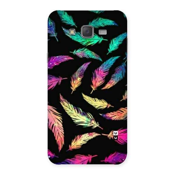 Bright Feathers Back Case for Galaxy J7