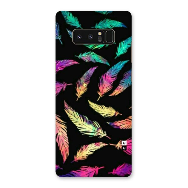 Bright Feathers Back Case for Galaxy Note 8
