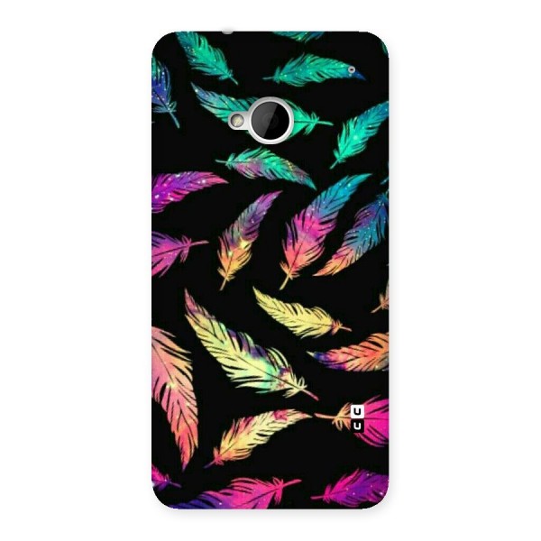 Bright Feathers Back Case for HTC One M7