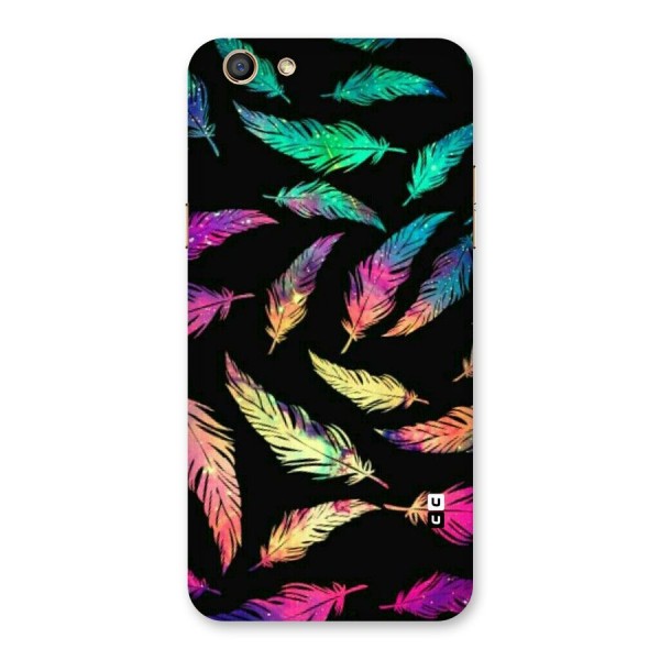 Bright Feathers Back Case for Oppo F3