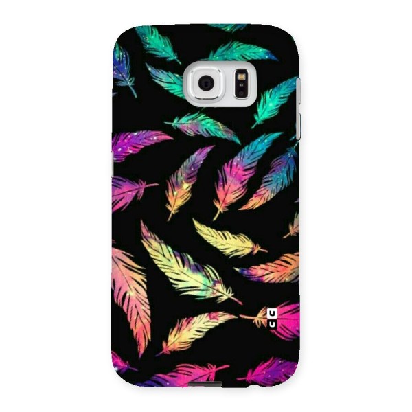 Bright Feathers Back Case for Samsung Galaxy S6
