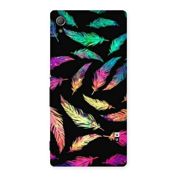Bright Feathers Back Case for Xperia Z3 Plus