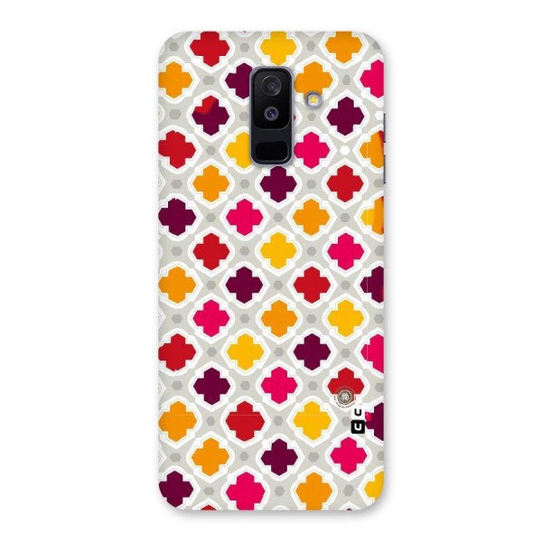 Bright Pattern Back Case for Galaxy A6 Plus