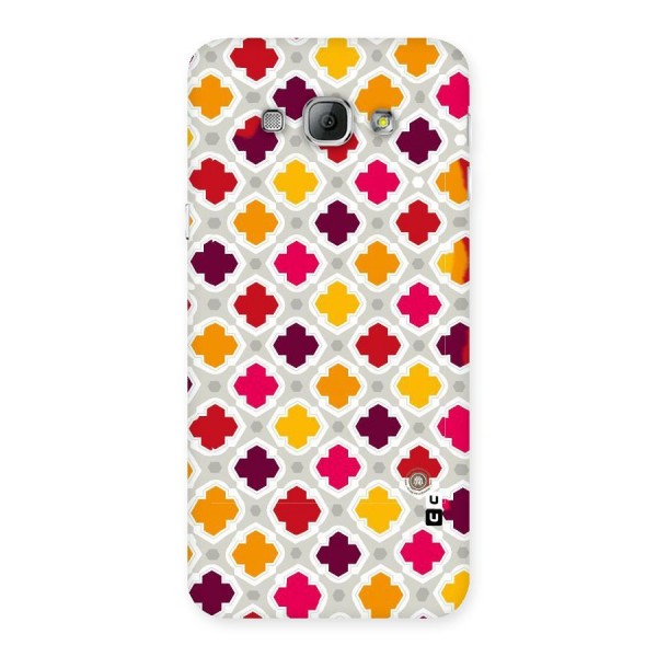 Bright Pattern Back Case for Galaxy A8