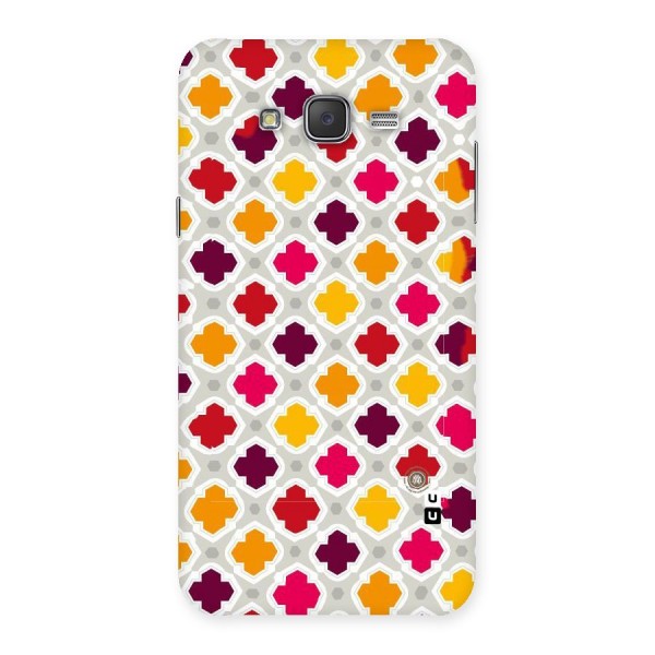 Bright Pattern Back Case for Galaxy J7