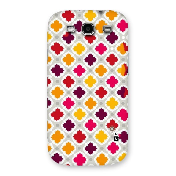 Bright Pattern Back Case for Galaxy S3