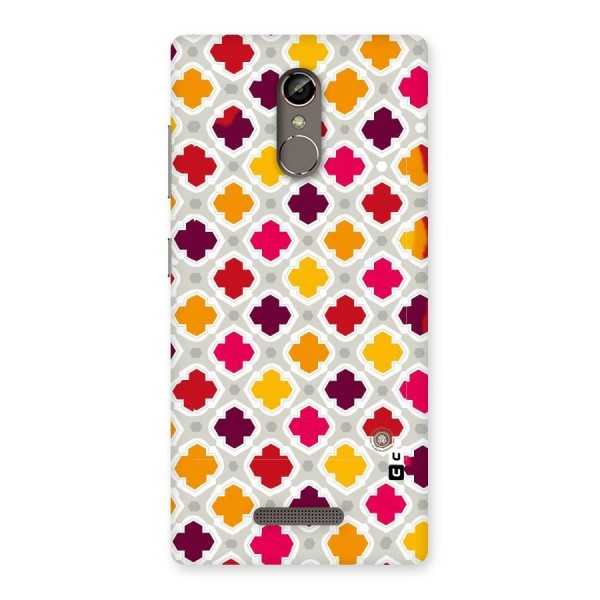 Bright Pattern Back Case for Gionee S6s