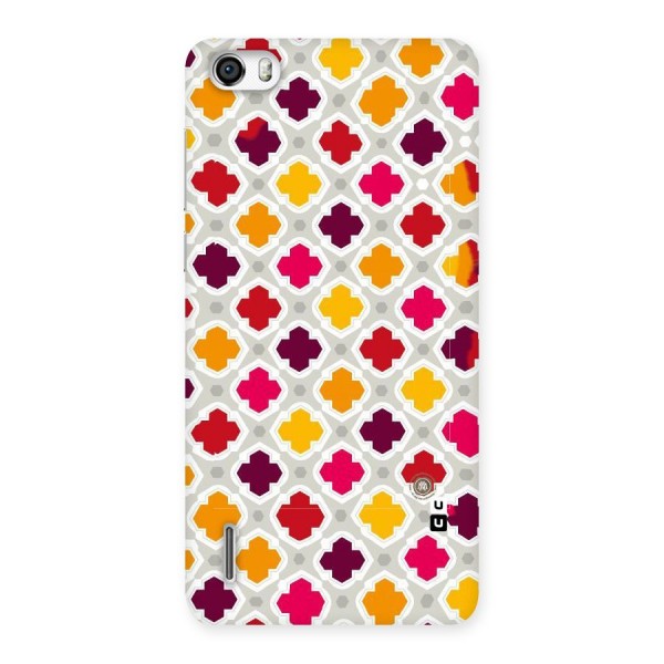 Bright Pattern Back Case for Honor 6