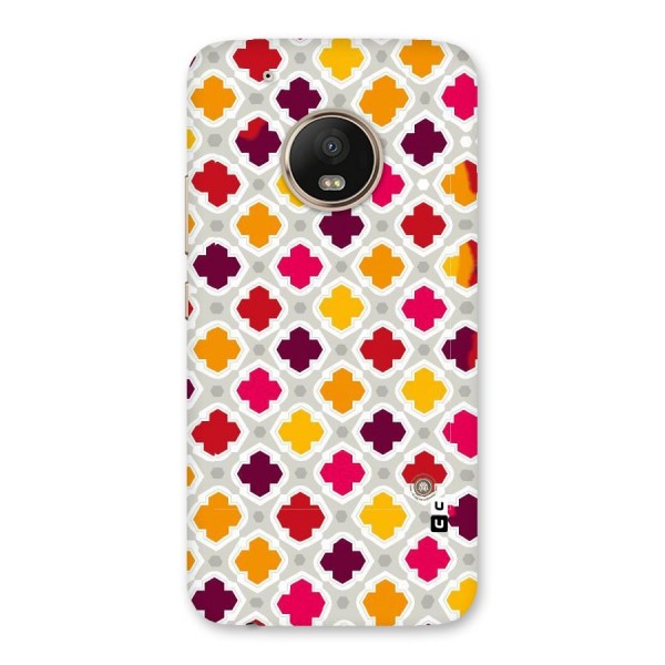 Bright Pattern Back Case for Moto G5 Plus