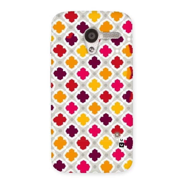 Bright Pattern Back Case for Moto X