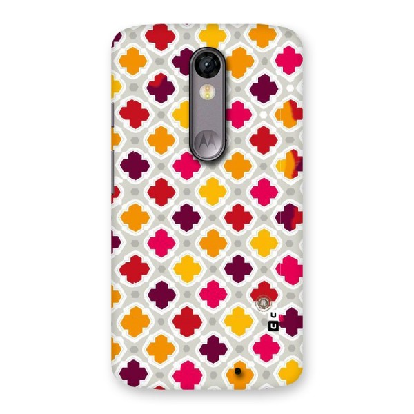 Bright Pattern Back Case for Moto X Force
