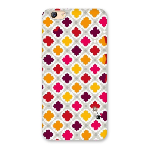 Bright Pattern Back Case for Oppo F3 Plus