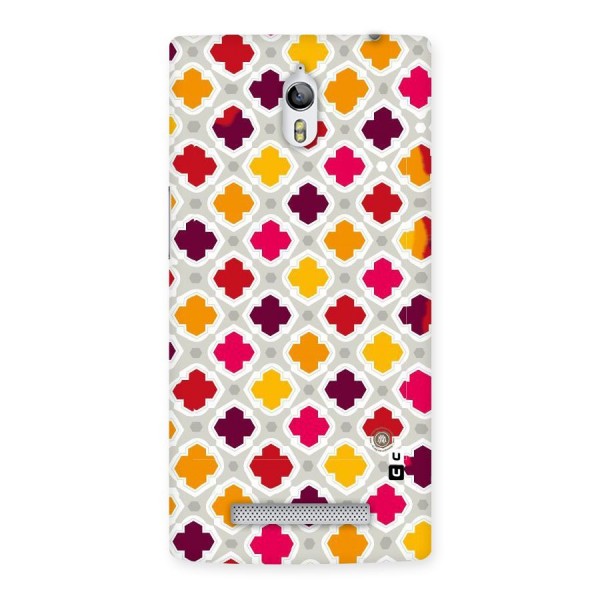 Bright Pattern Back Case for Oppo Find 7